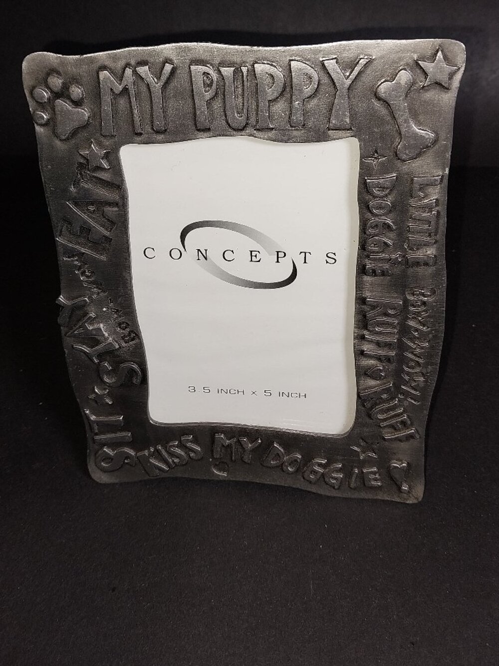 Concepts Silver Metal Picture Frame "My Puppy"